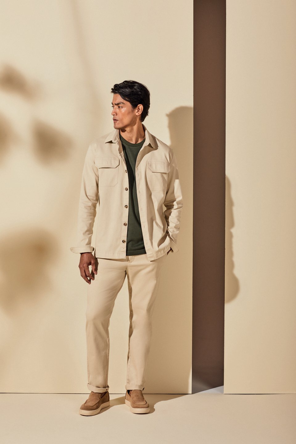 Look 01 - Camadas inteligentes Pierre Cardin Verão